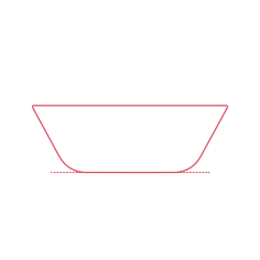 Objects Serving Bowls Ikea Oftast Serving Bowl Outline Svg Vector, Free Vectors File